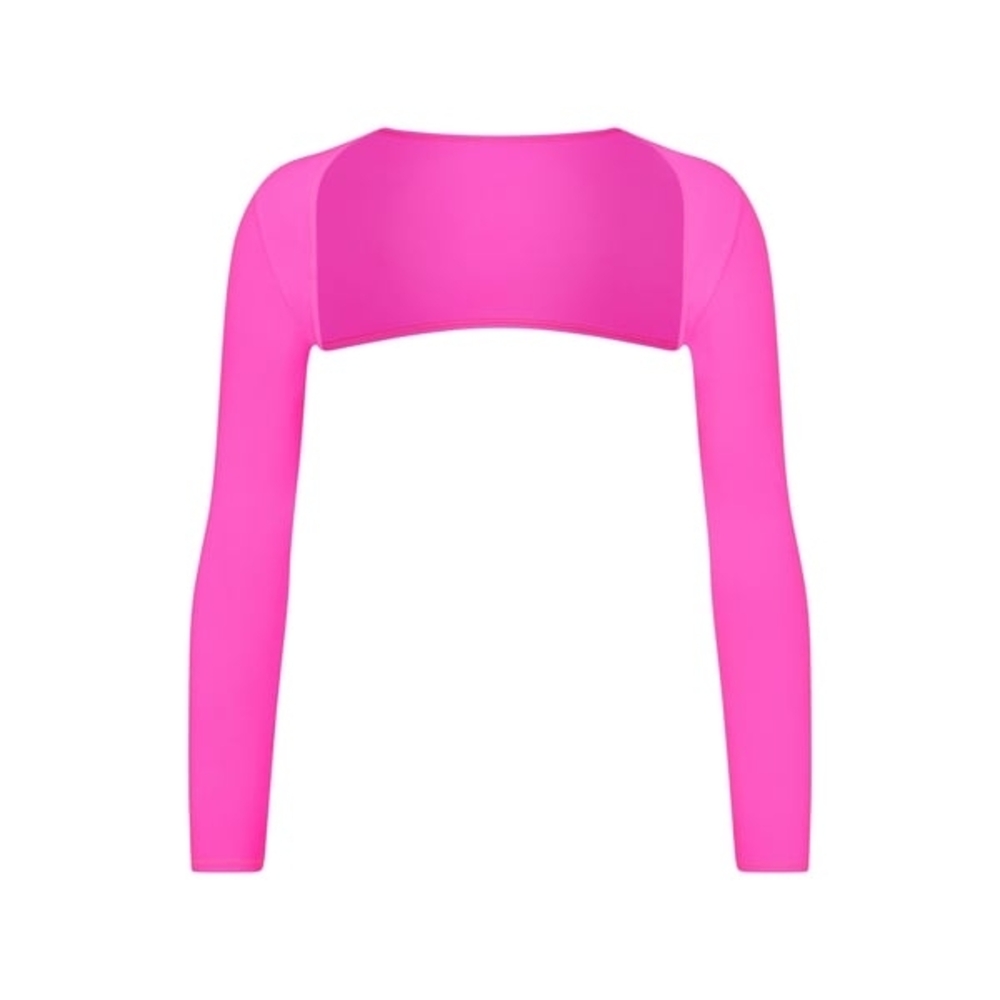 SKIMS Pink Long Sleeve Top